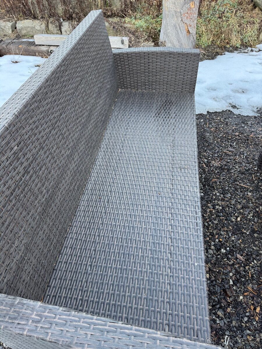 Ratanový zahradní set - 3