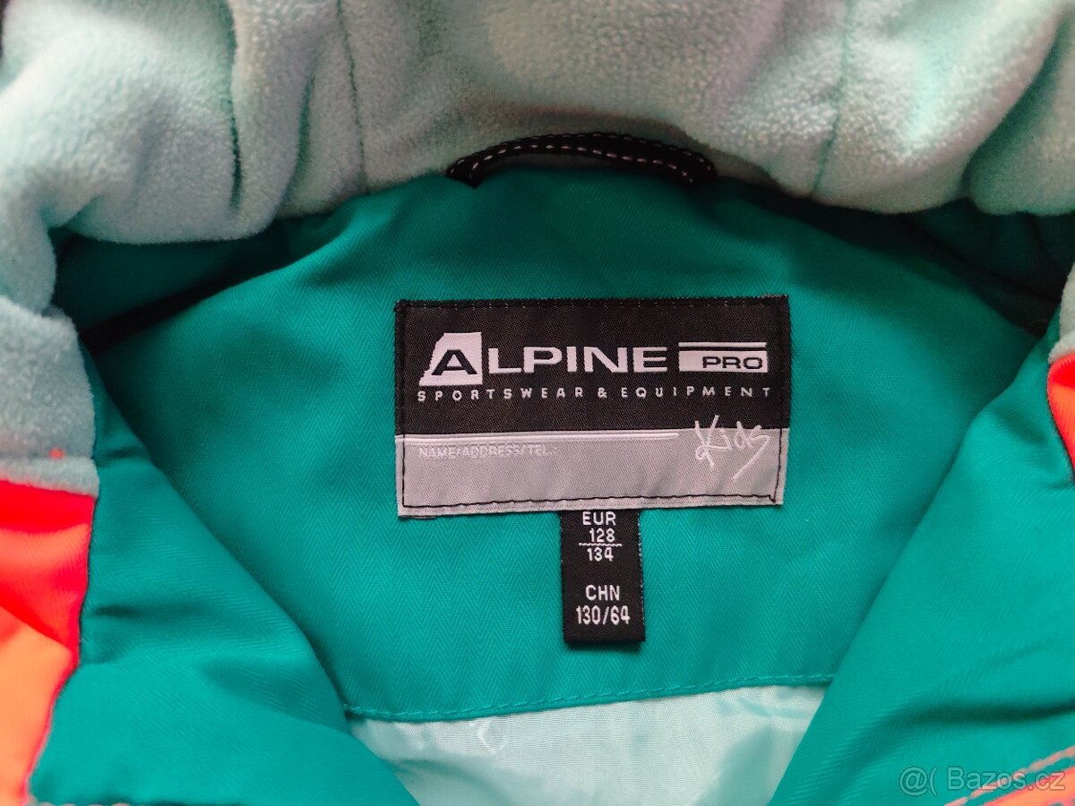 Dětská zimní bunda AlpinePro, vel. 128/134 - 3