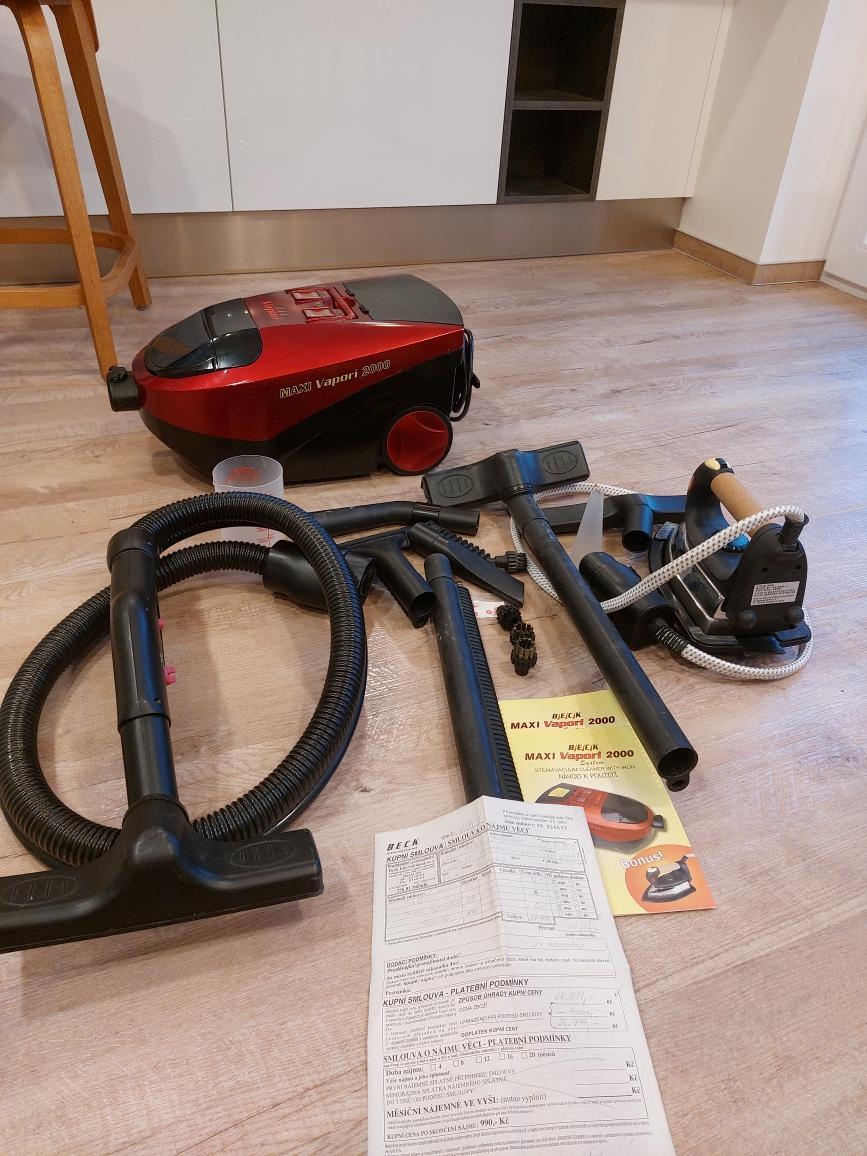 Prodám parní vysavač BECK MAXI Vapori 2000. - 3