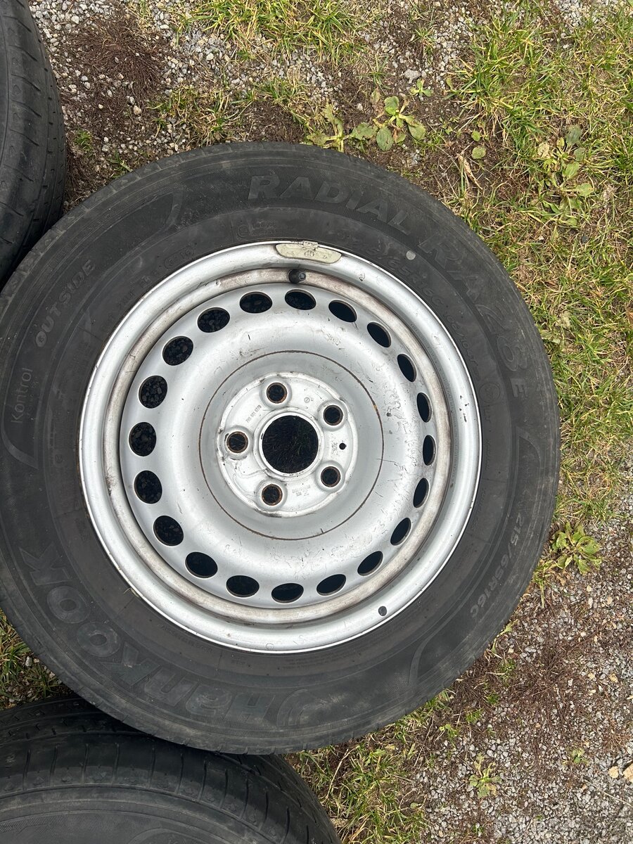 Volkswagen Transporter T6 - plechové disky - 3