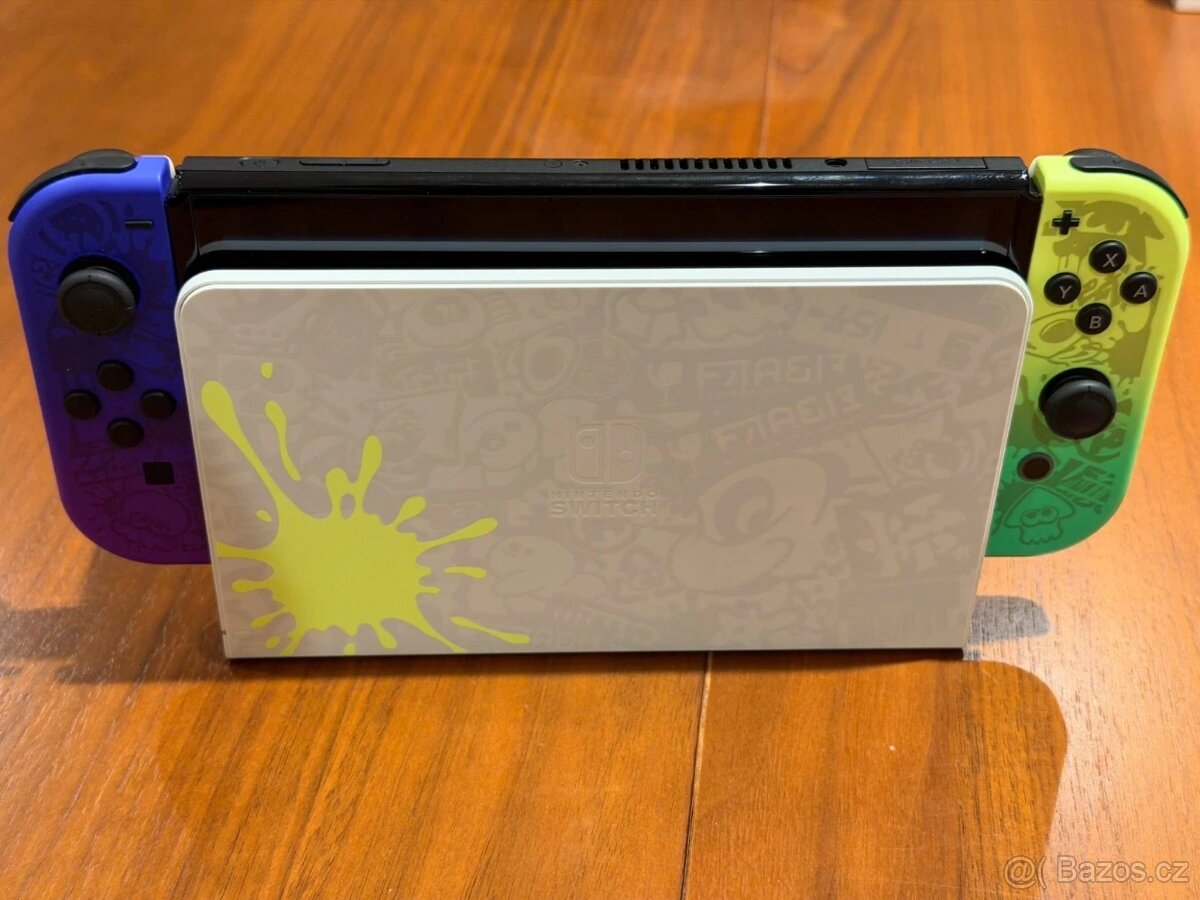 Nintendo Switch OLED – Splatoon 3 limitovaná edice - 3