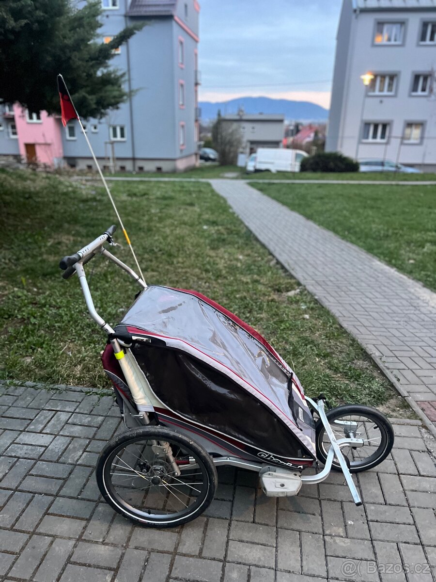 Cyklovozík Chariot CX2 pro 2 děti - 3