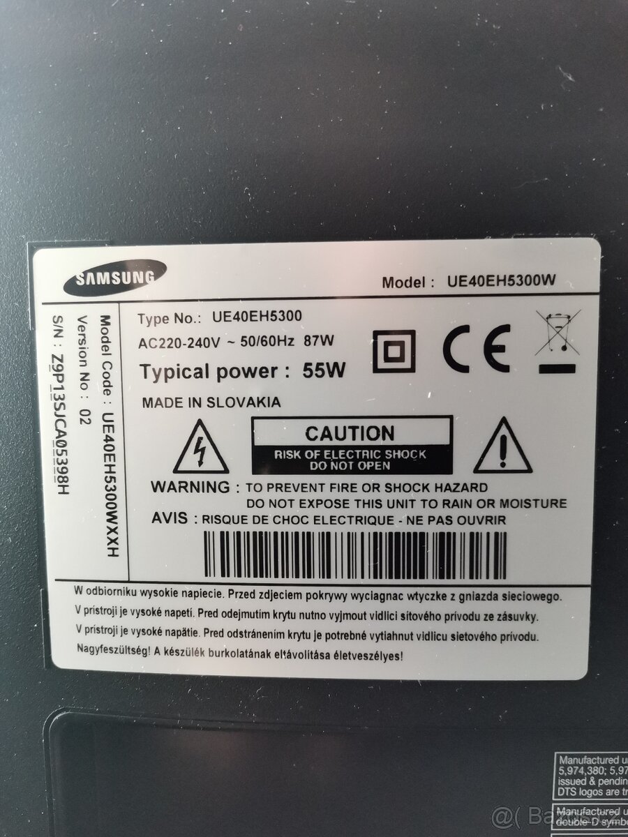 Prodám televizor Samsung - 3