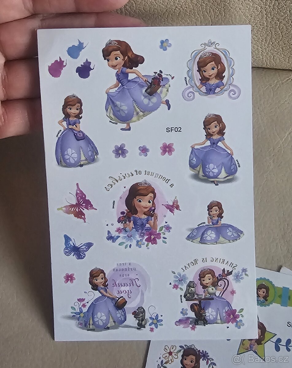 4x tetování princezna Sofie - 3