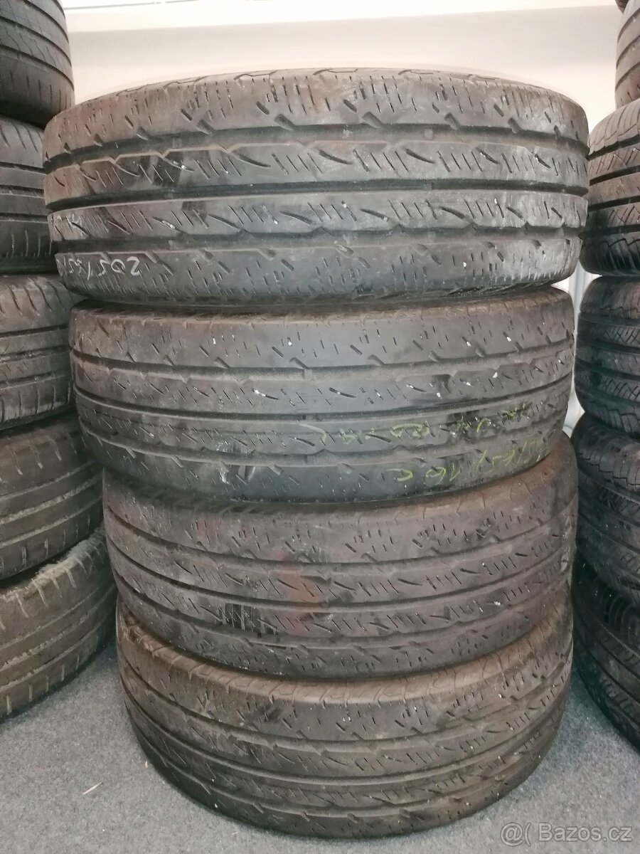 205/65 R16C 107/105 T Uniroyal - letní sada, 4 kusy - 4-5 mm - 3