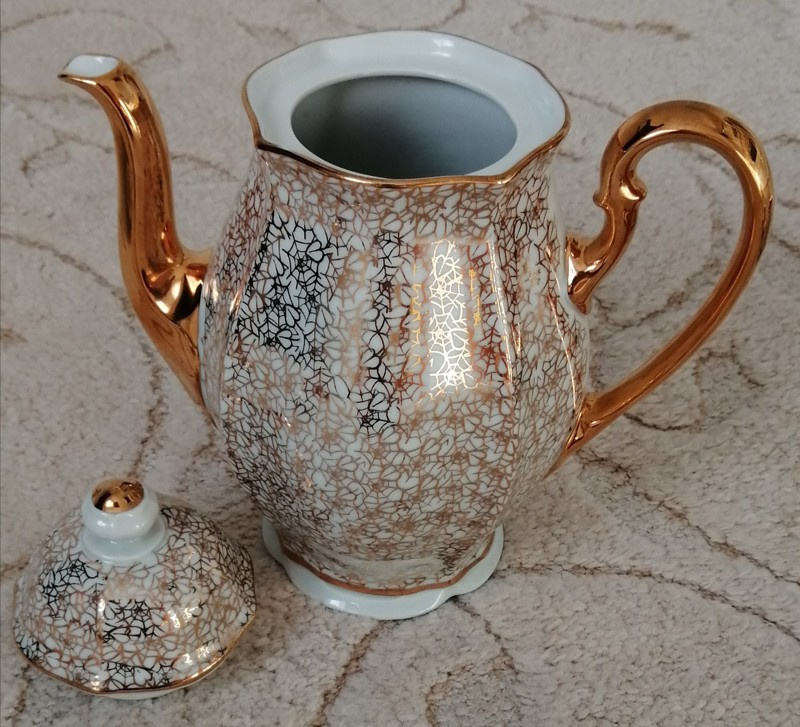 Kávový servis zlacený - 3