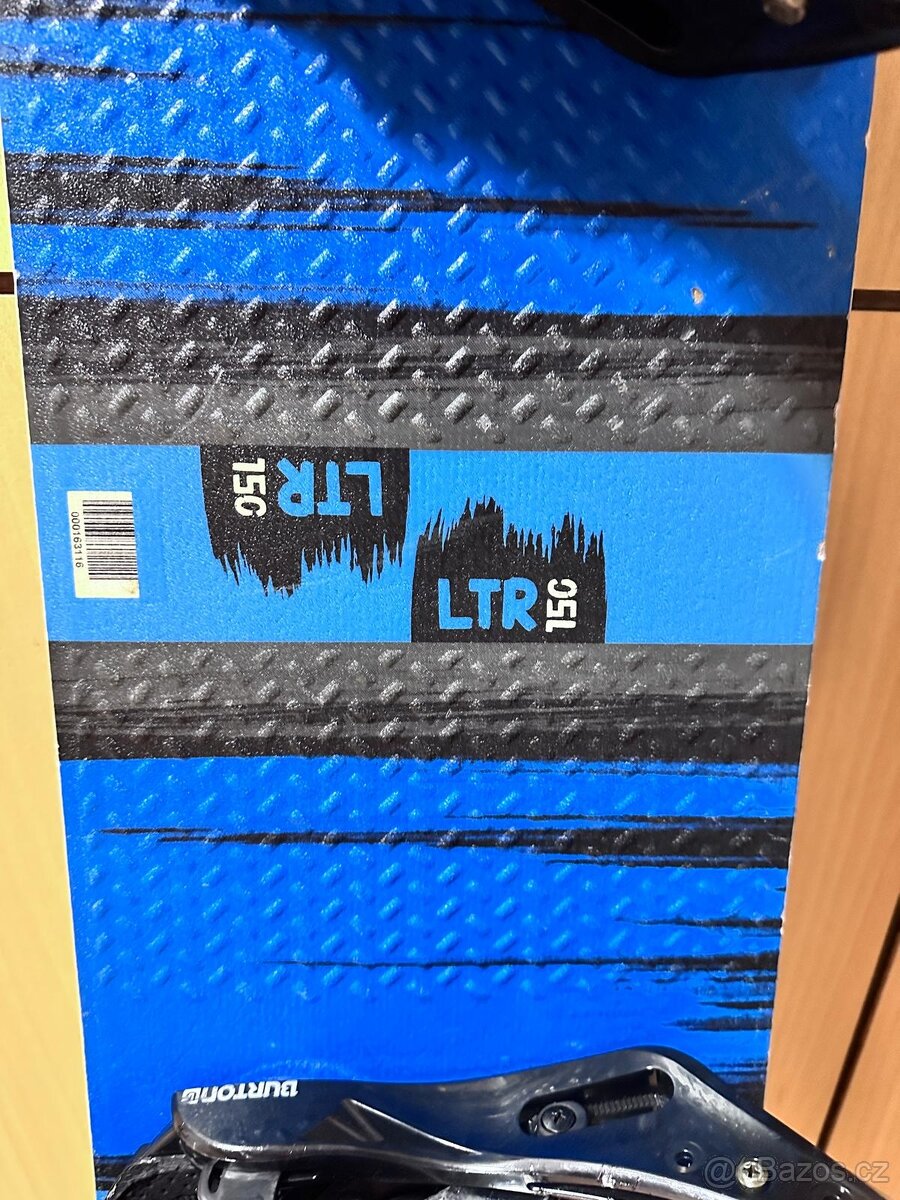 Snowboard Burton LTR 150 s vázáním. - 3