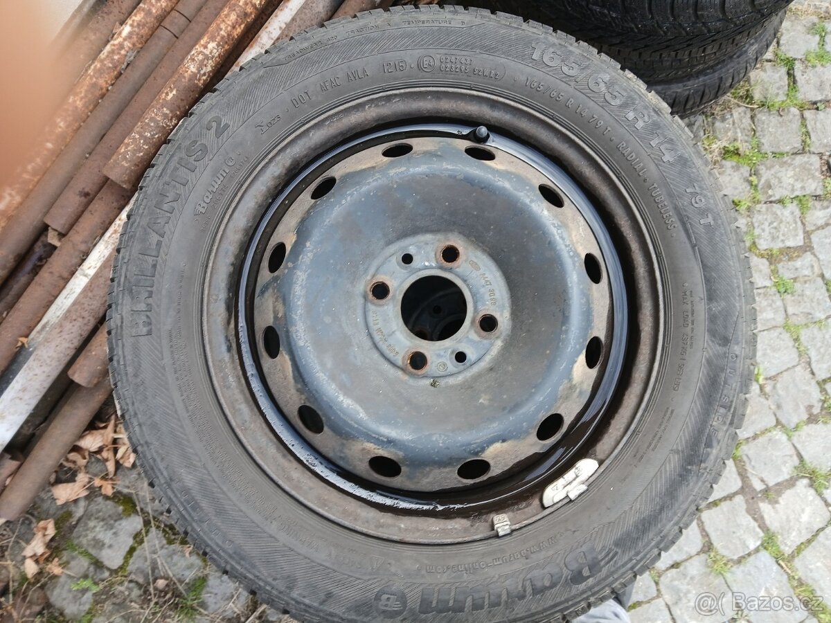 Sada kol na Fiat 165/65R14 - 3