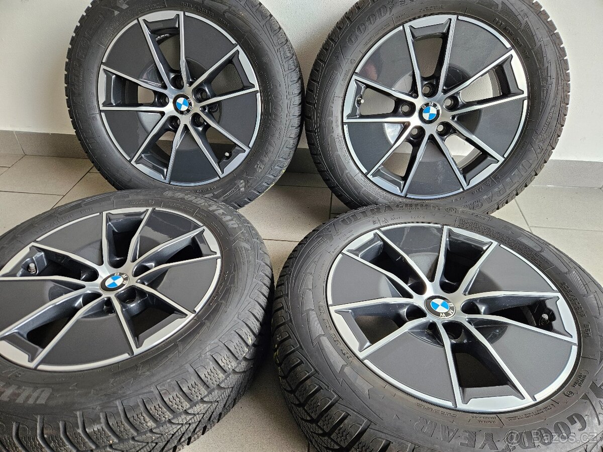 Orig. BMW 3er 5x112 Zimní 205/60/16 - zánovní - 3