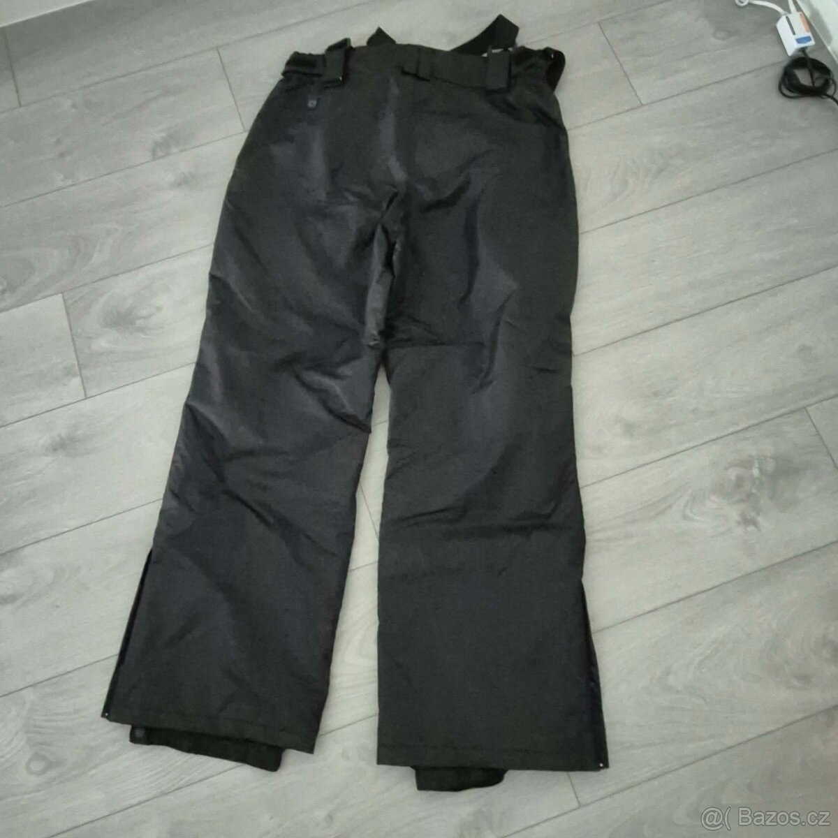 Pánské černé lyžařské kalhoty (oteplováky) LOAP XL - 3