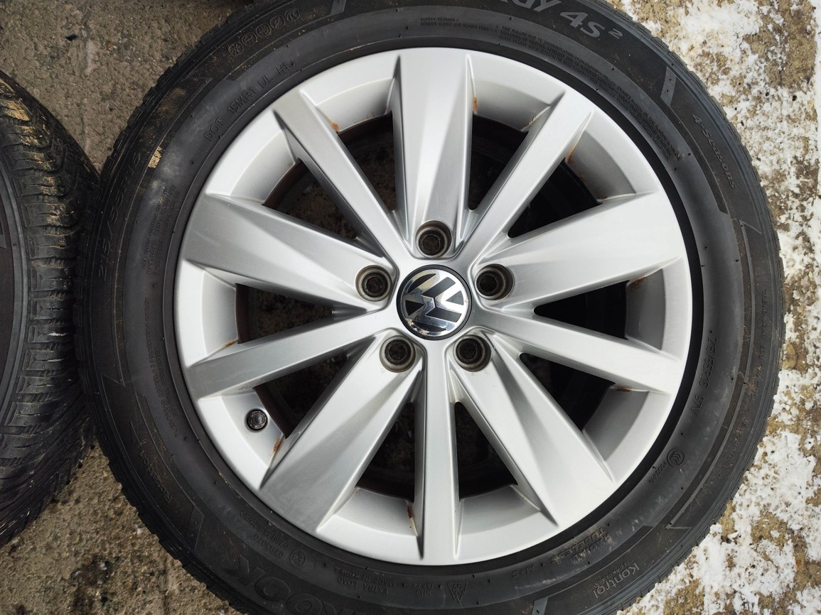 16"celoroční alu sada Perugia 5x112 origo Passat B6 B7 TPMS - 3