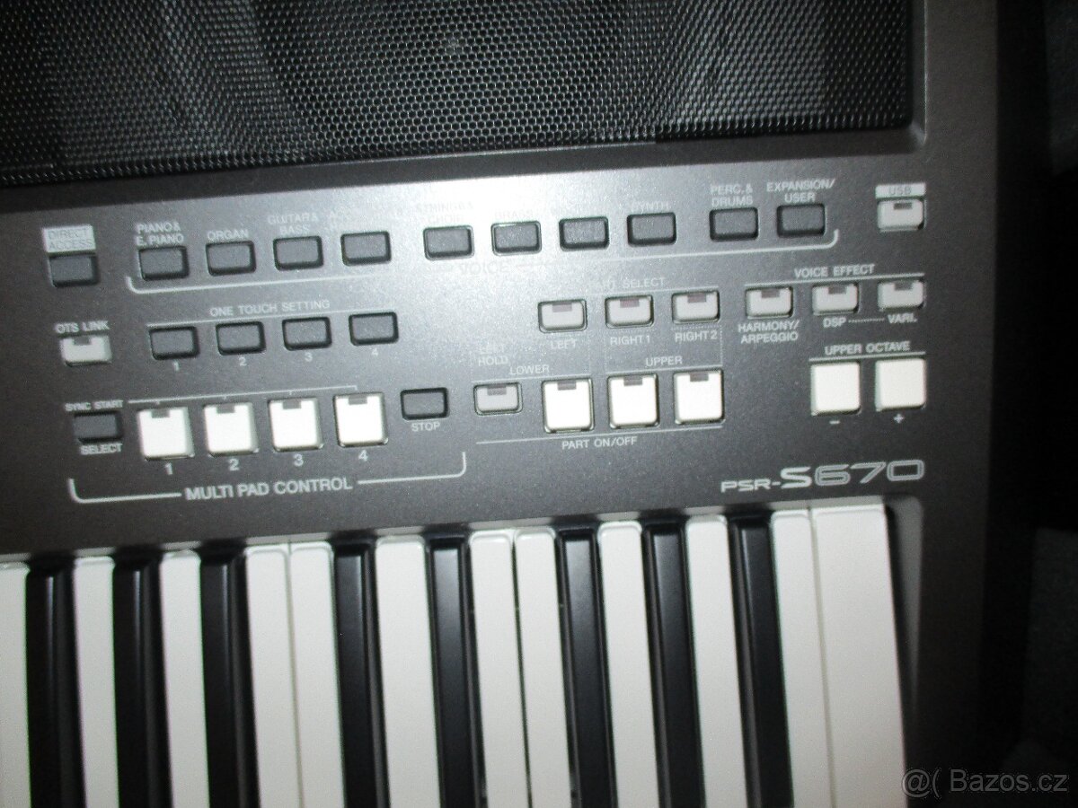 Pozůstalost 20x použ. YAMAHA PSR S 670 - 3