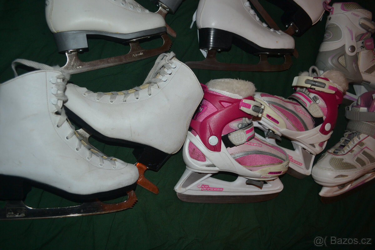 dívčí brusle Botas aj.v.29-37, ceny 270, 320,390..kč - 3