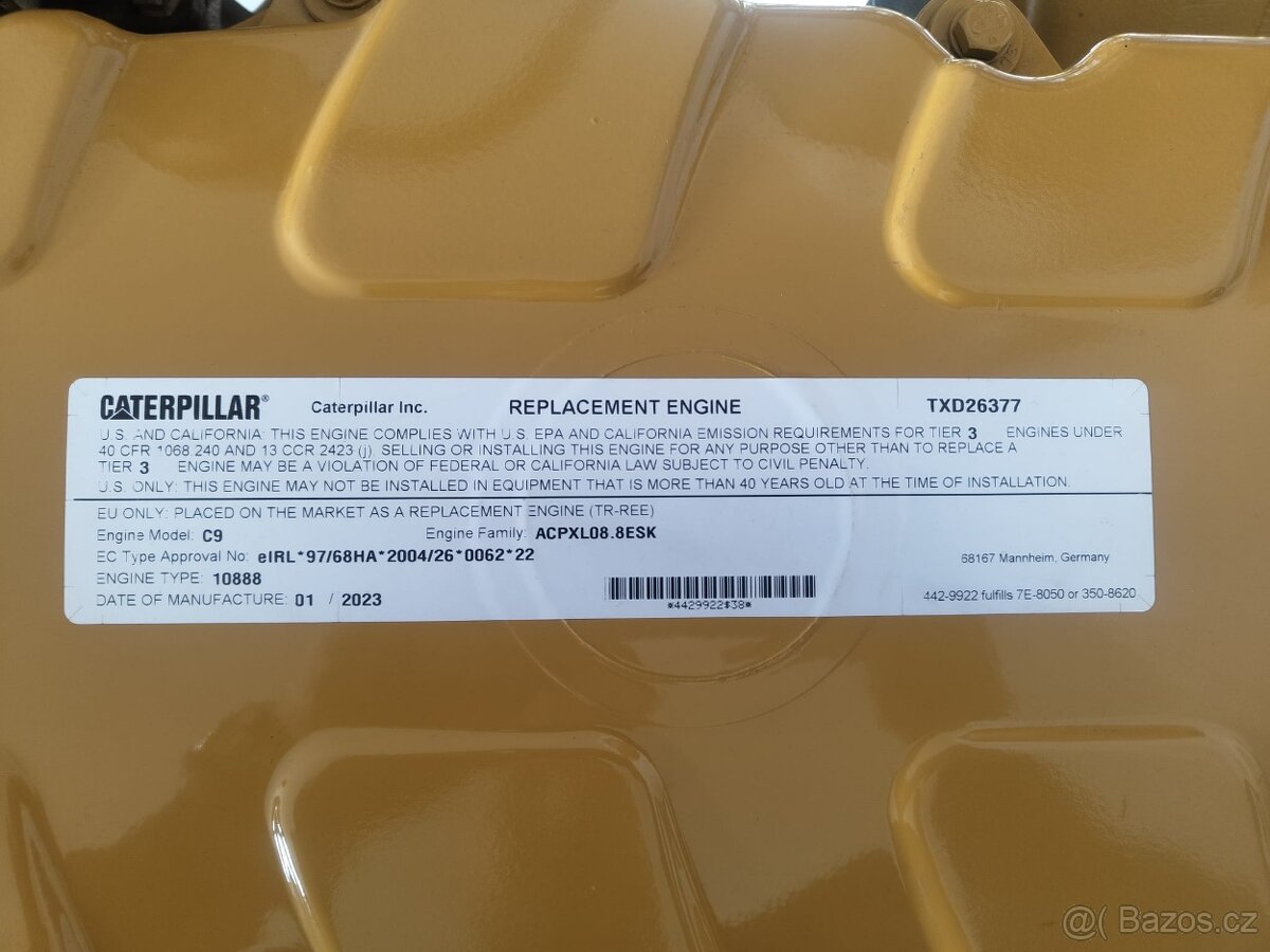 Kompletní motor Caterpillar C9 - 3