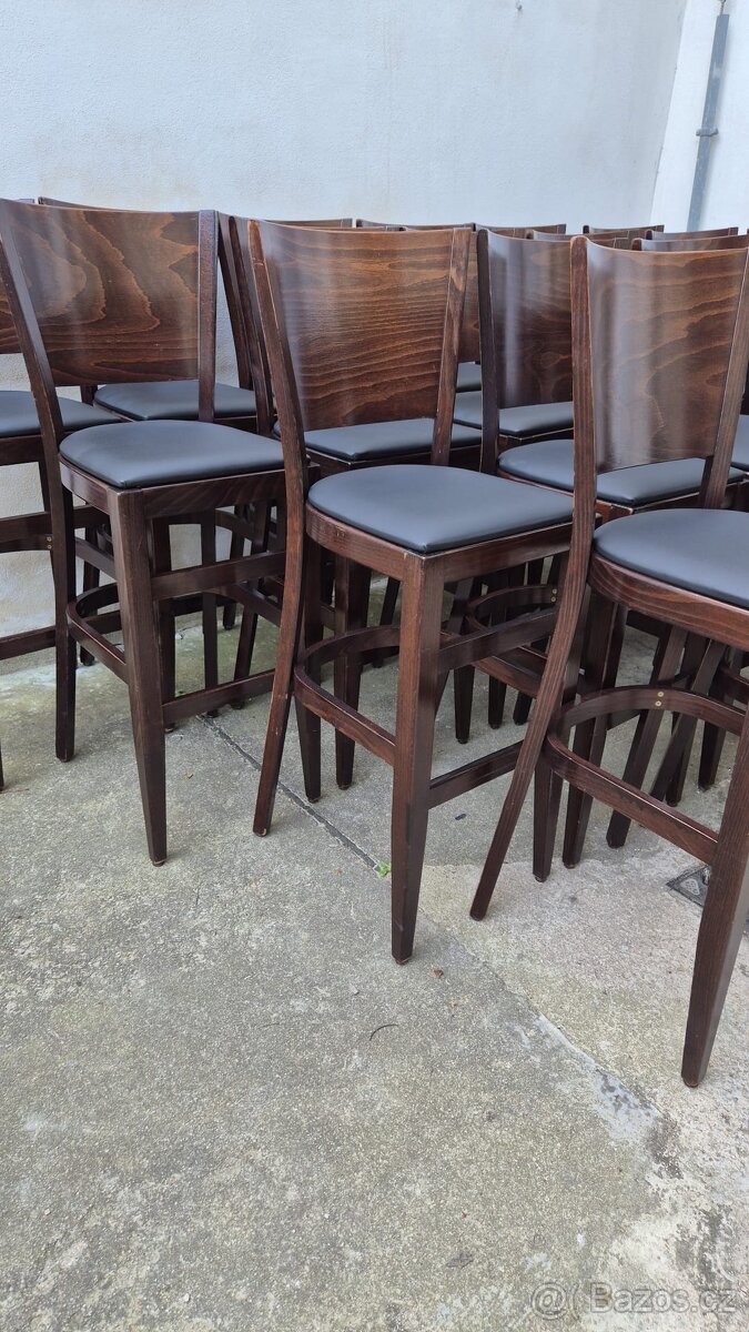 Barové židle Ton - čalouněné (č.44) - 3