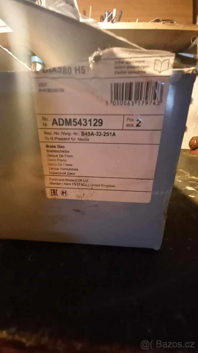 PŘEDNÍ KOTOUČE MAZDA - 3