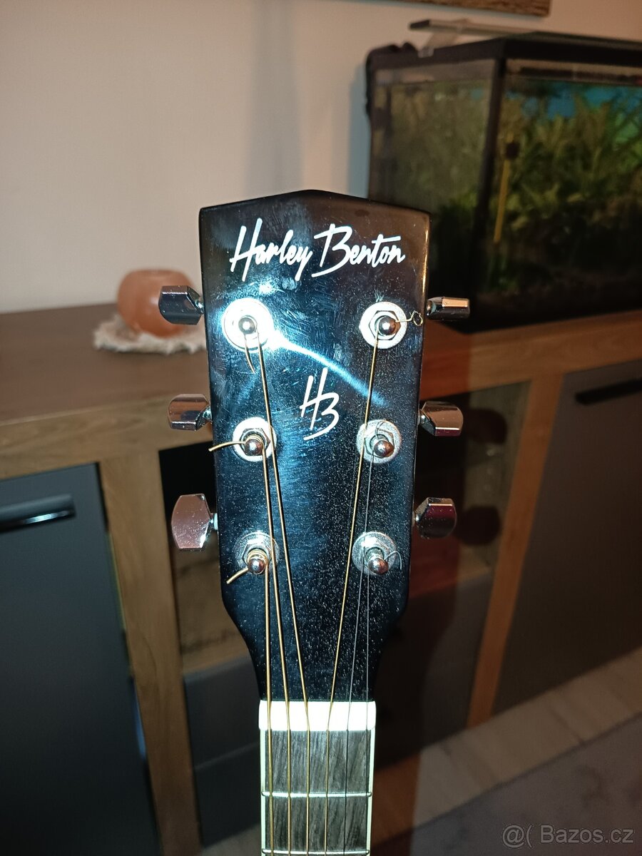 Akustická kytara Harley Benton / Jumbo - 3