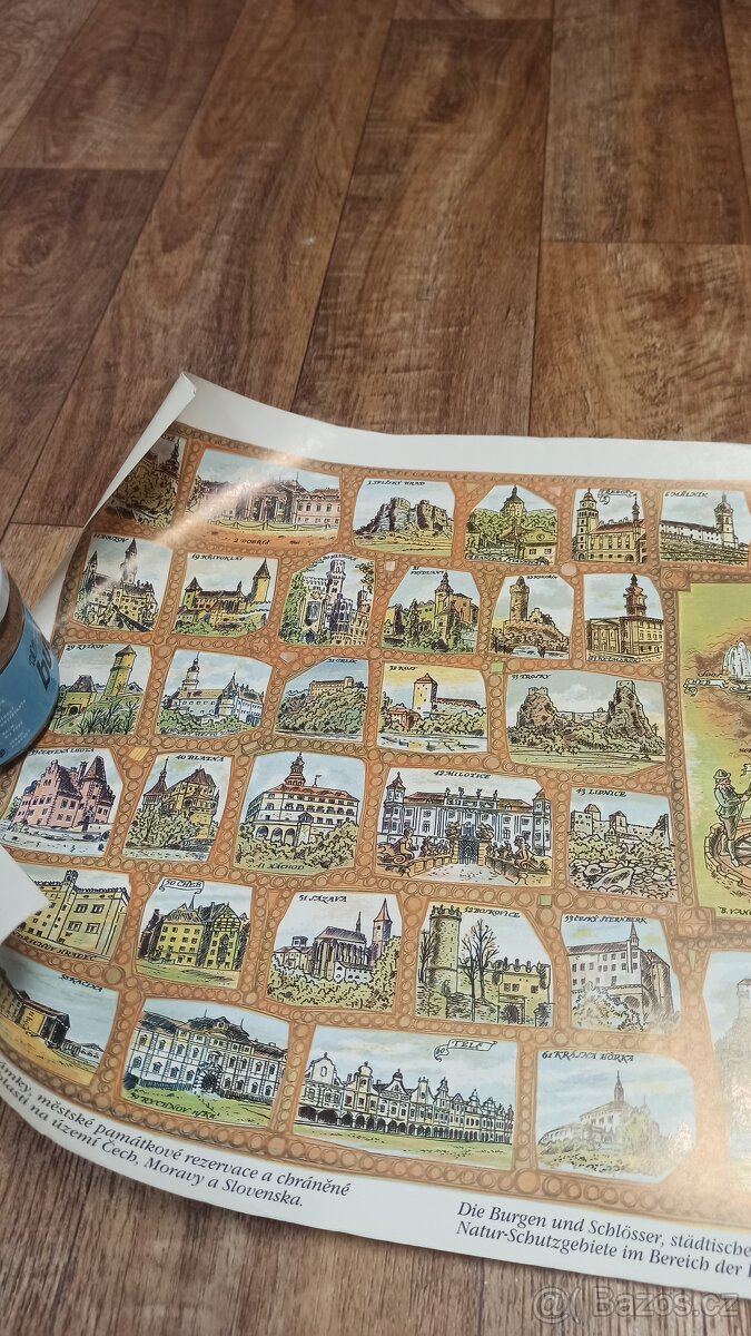 Plakát státní hrady a zámky - 3