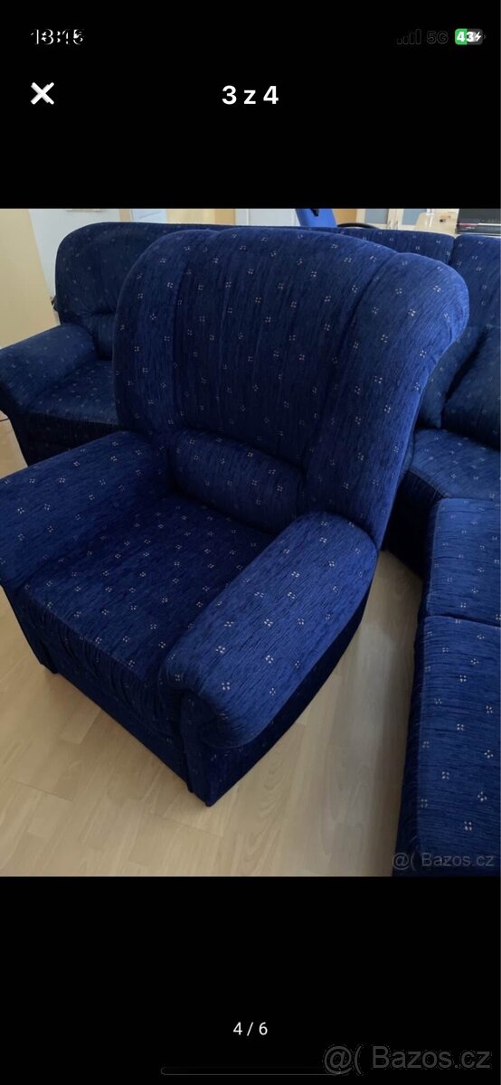 Gauč křeslo pohovka - 3