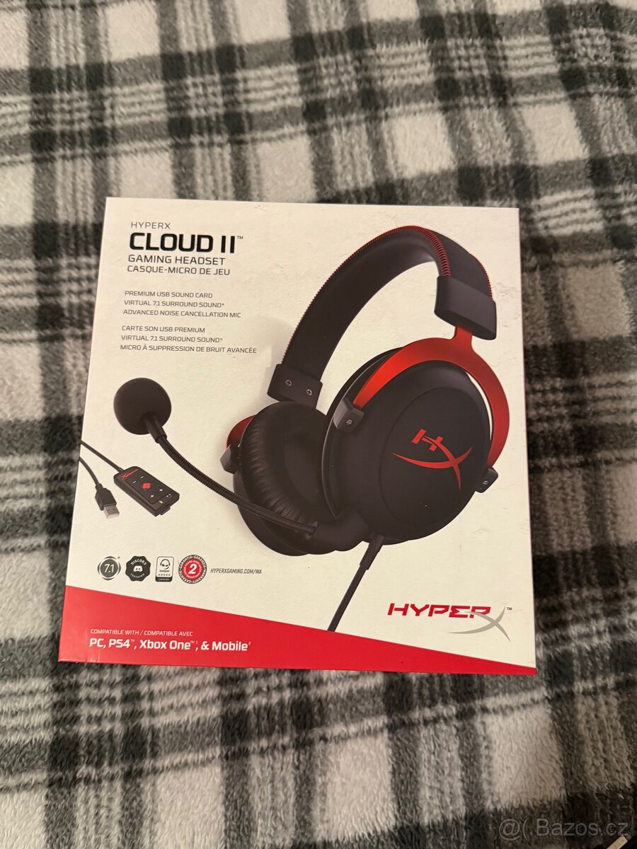 HyperX Cloud 2 herní sluchátka - 3