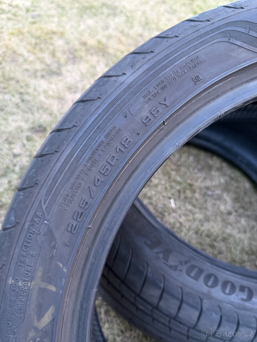 225/45r18 goodyear eagle f1 - 3