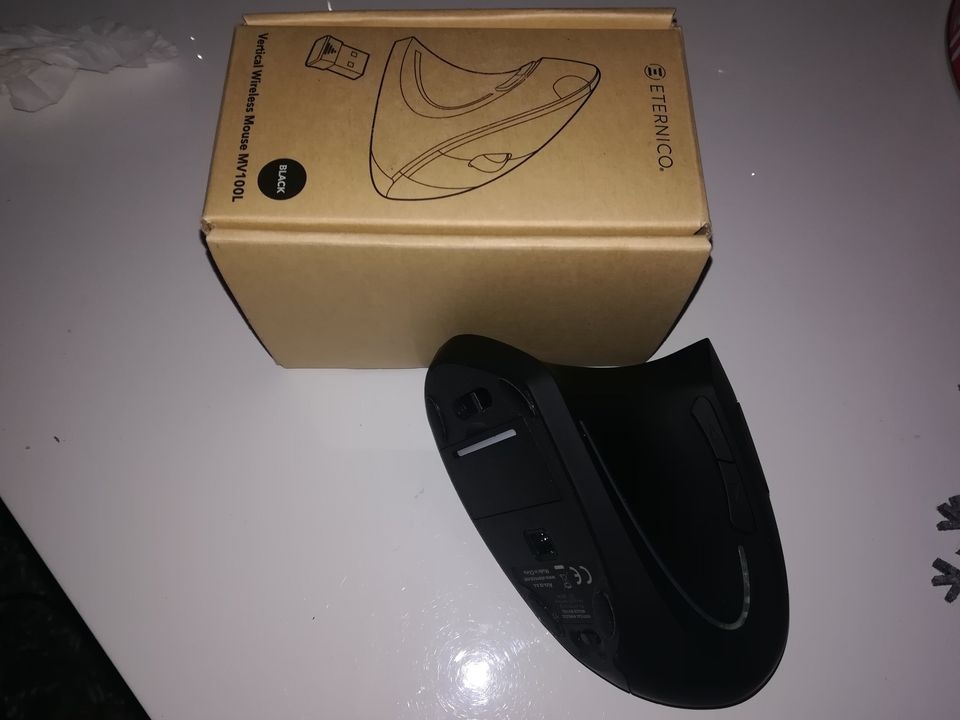 bezdratova MYŠ pro leváky-netreba podložky pod myš - 3