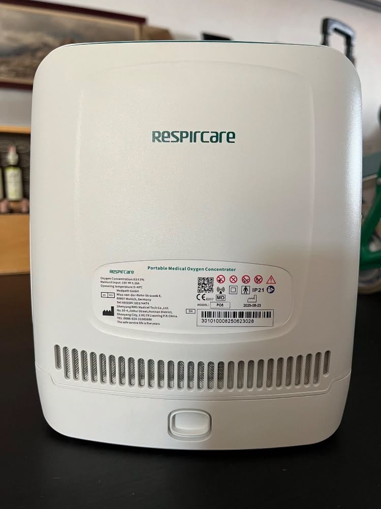 RESPIRCARE - Mini kyslíkový koncentrátor - 3