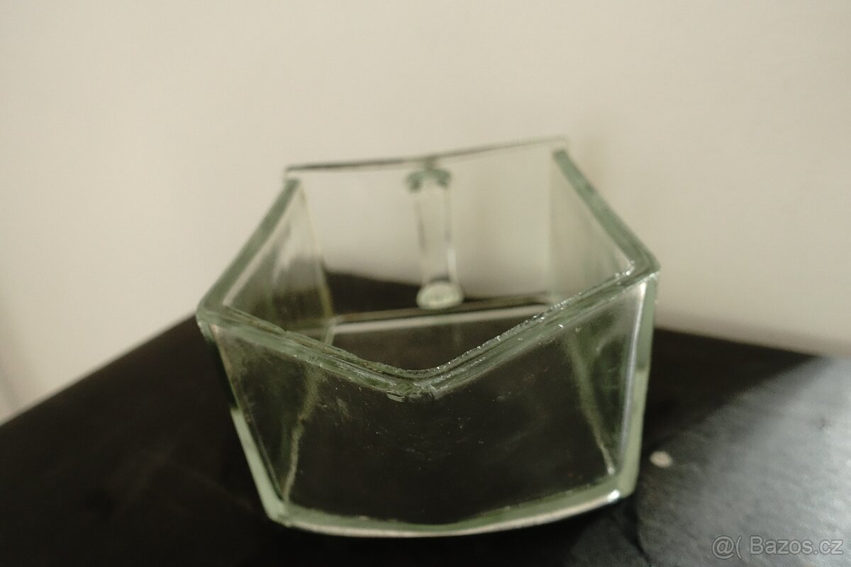 Retro dóza, skleněná nádoba na potraviny - 3