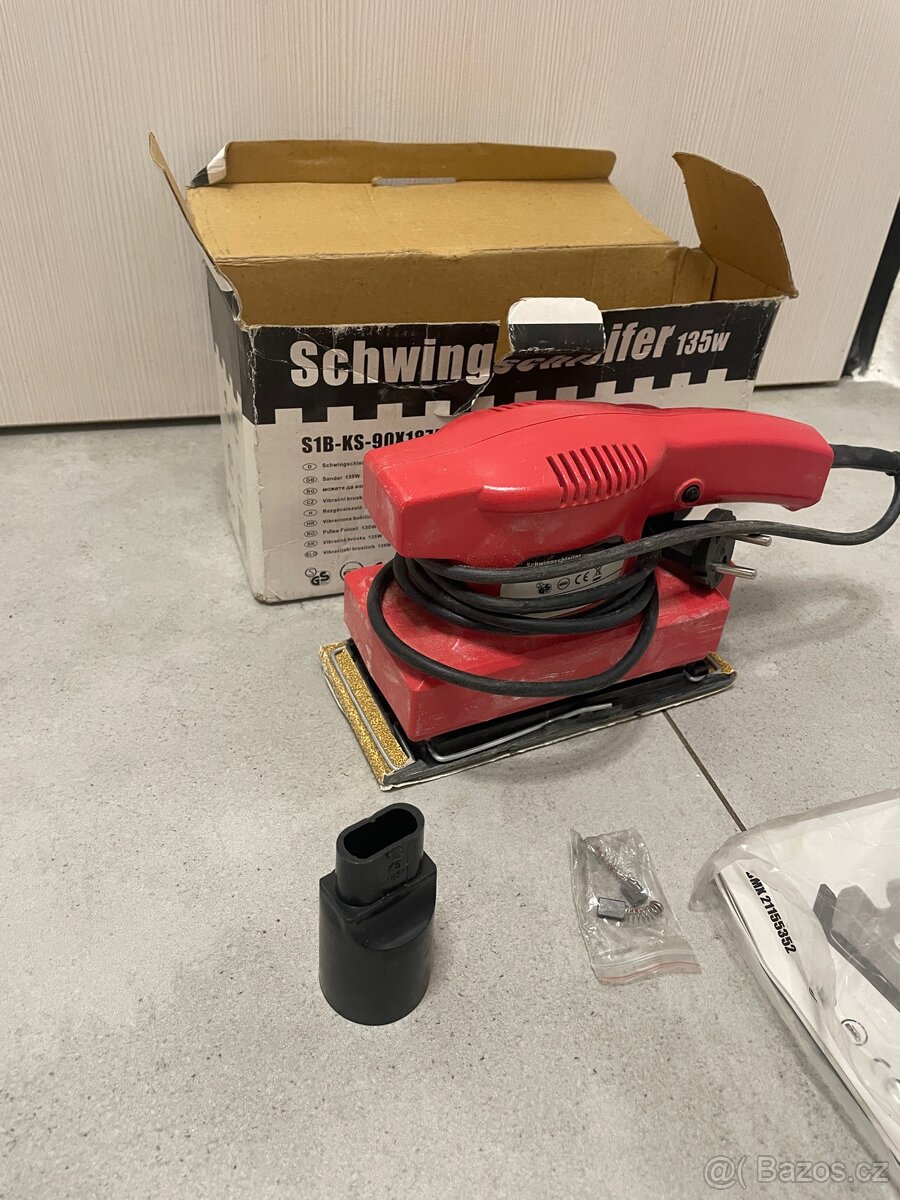 Elektrická vibrační bruska 135 W - 3