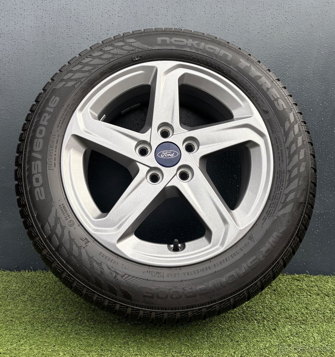 Originální Alu kola Ford Focus 205/60/16 TOP zimni vzorek - 3