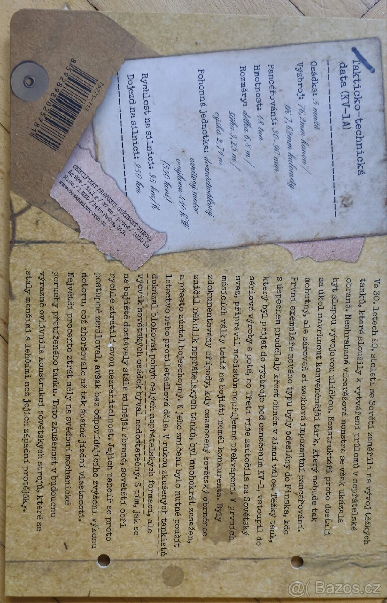 Stříbrné mince Obrněná technika - 3