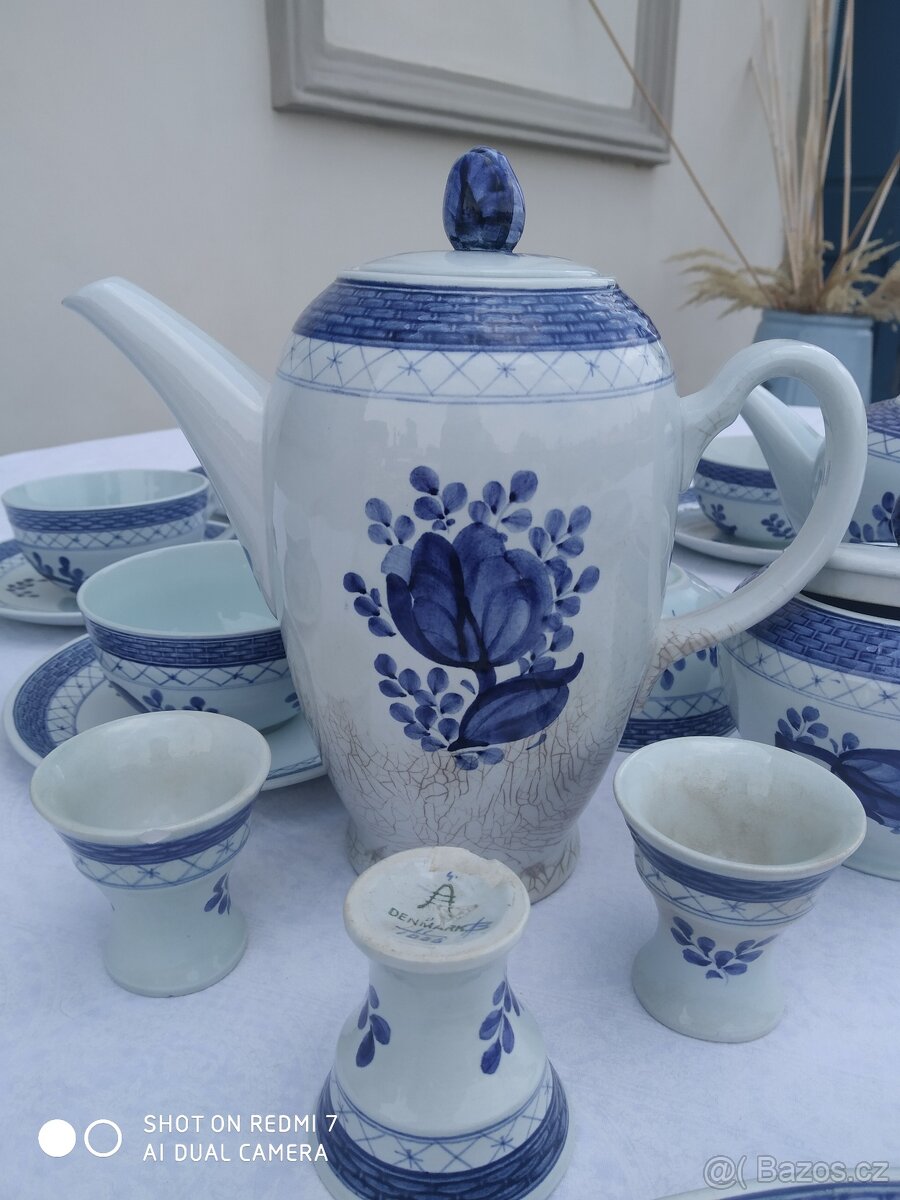 skandinávský servis Royal Copenhagen/Aluminia Tranquebar - 3