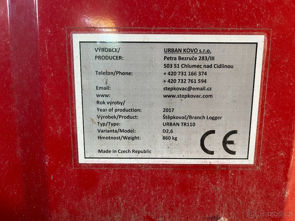 Štěpkovač Tr Urban 110 - 3