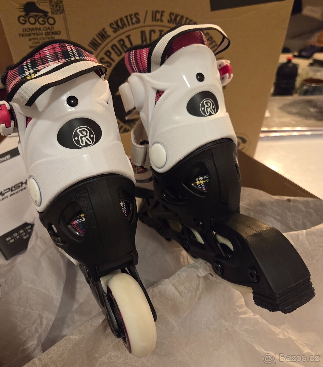 Dětské holčičí in-line brusle Tempish Rebel T Girl - 3