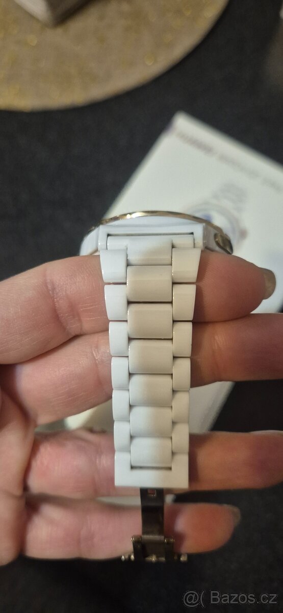 Huawei GT 3 pro, keramický bílý řemínek - 3