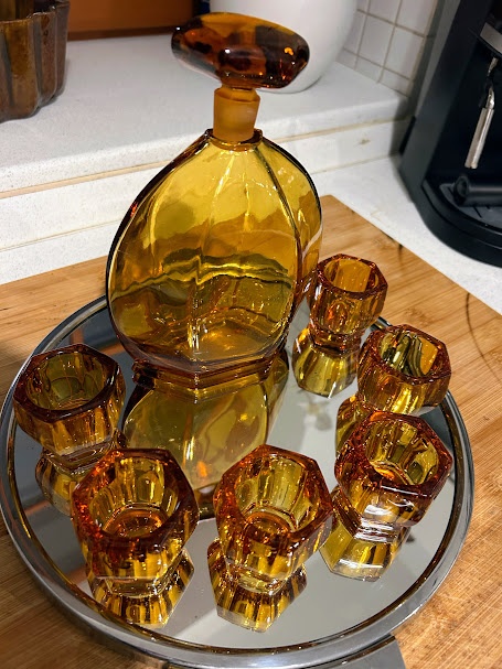 Likérová souprava ART DEKO - 3