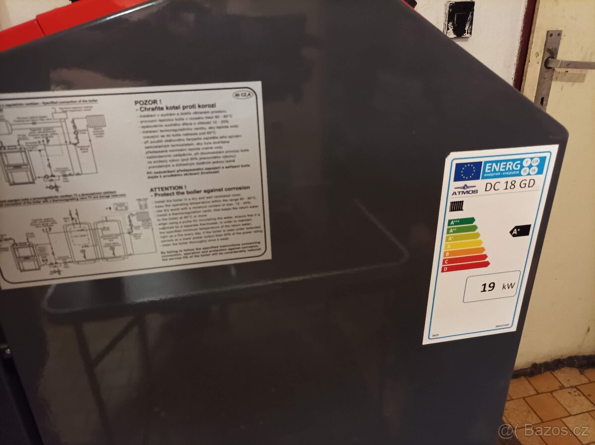 Prodám kotel Atmos DC 18 GD - 3