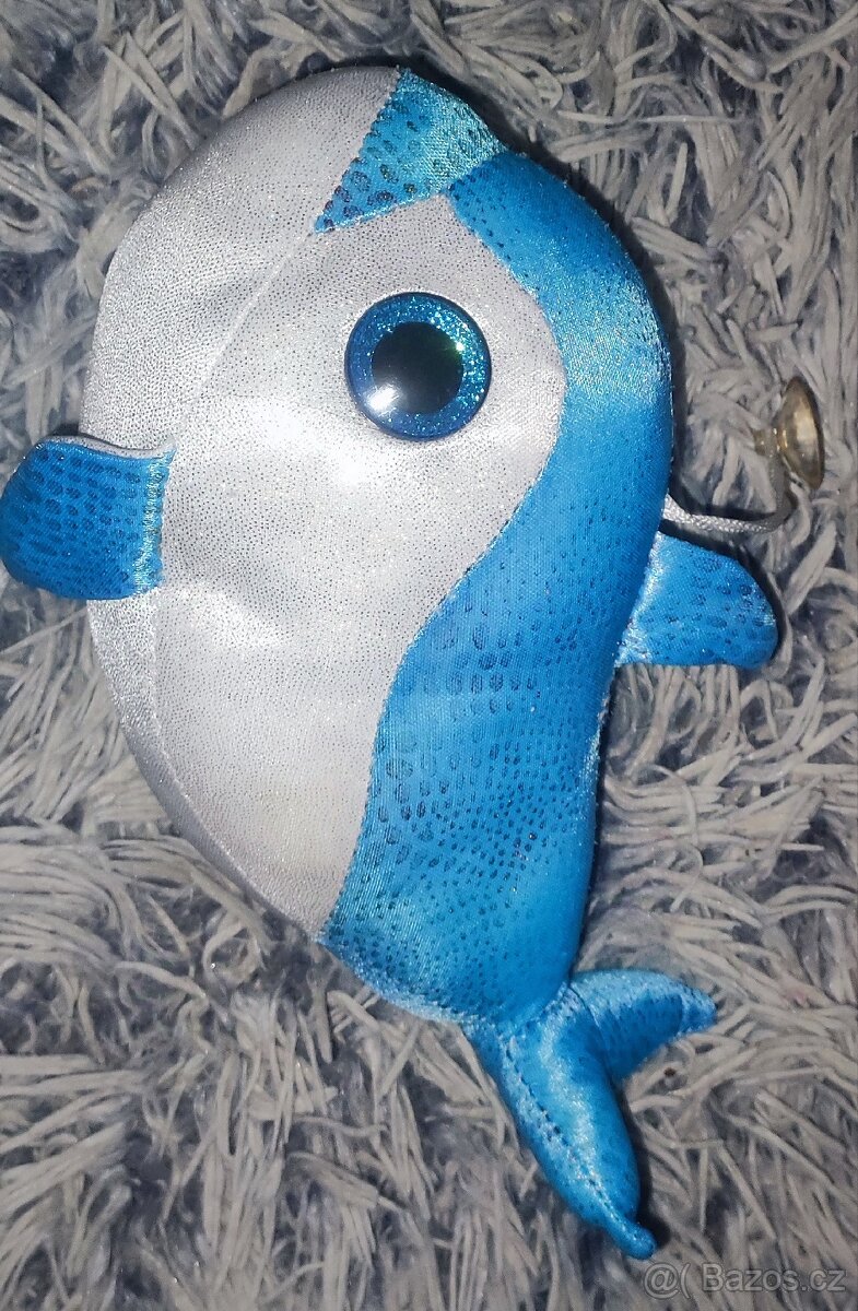 Modrá třpytivá rybka - 3