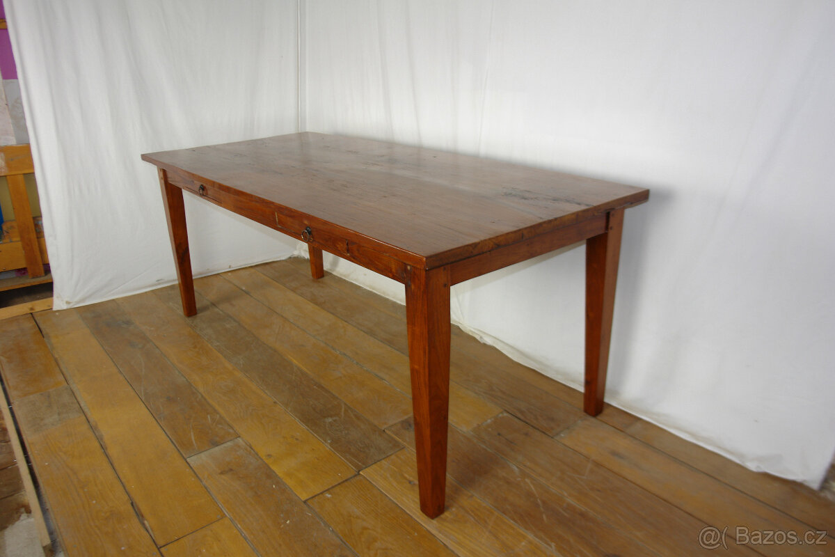 Jídelní stůl exotické dřevo - TEAK - 3