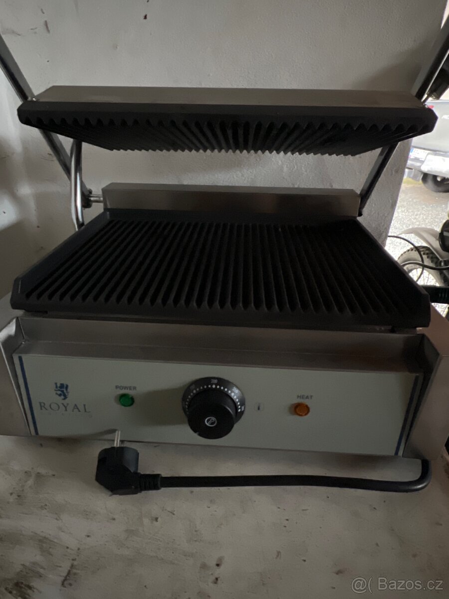 Prodám kontaktní gril vroubkovany - 3