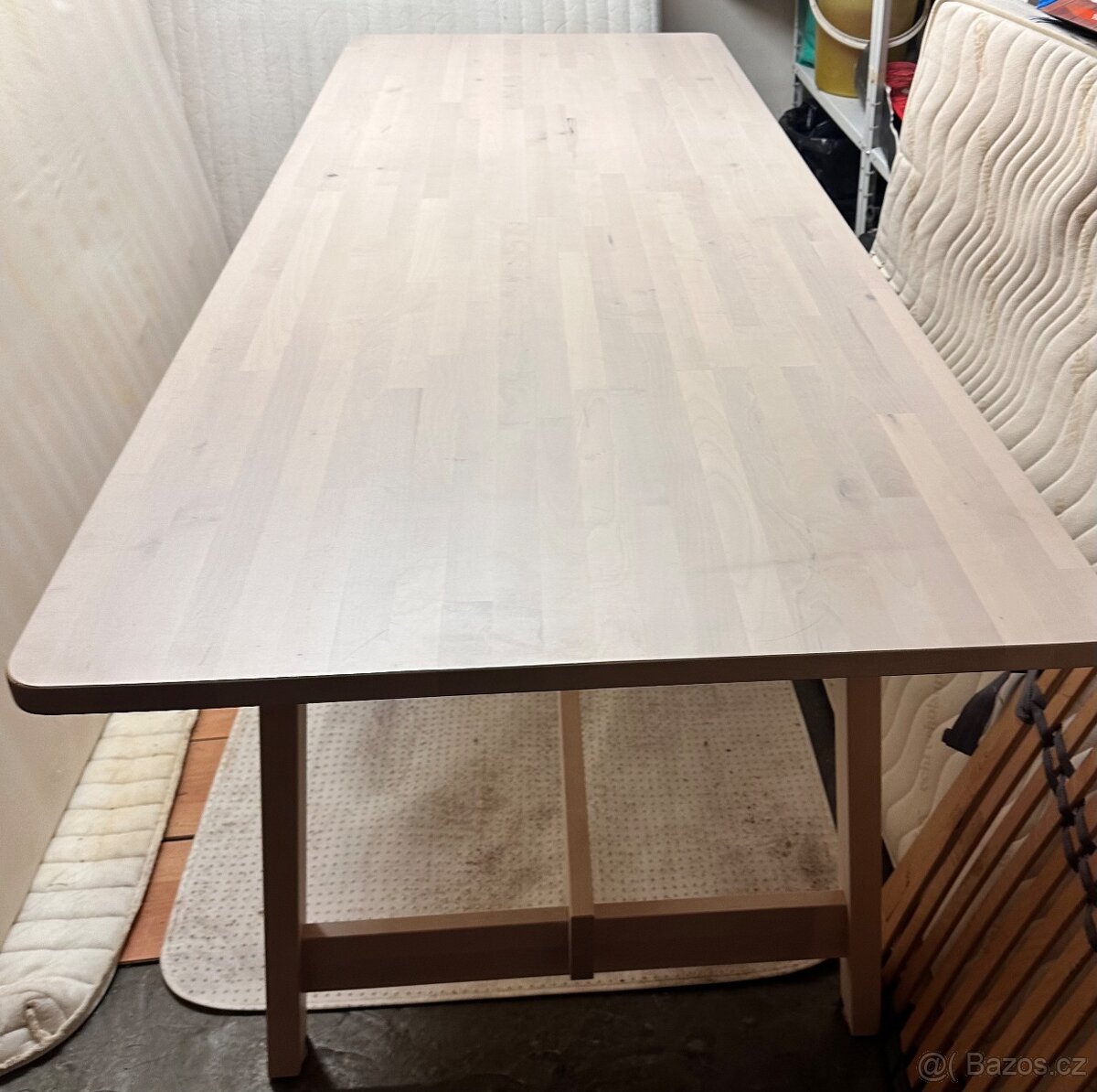 Stůl masiv + lavička - 3
