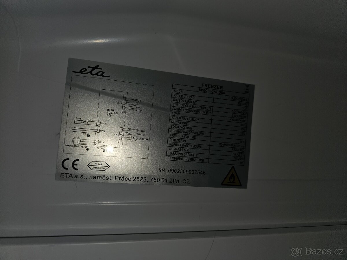 Mrazák ETA - 3