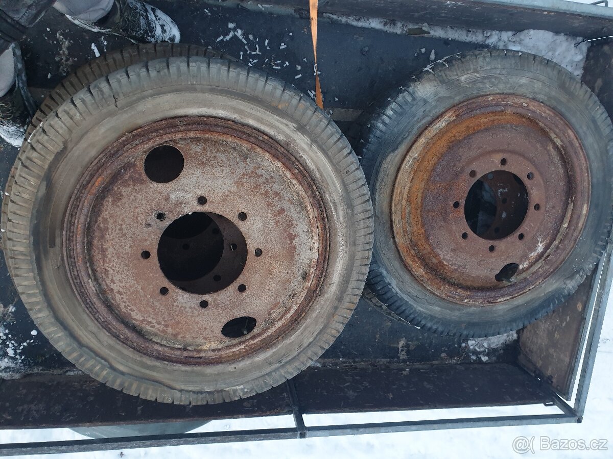 5 x Michelin 36 x 6 Citroen, Renault... - 3