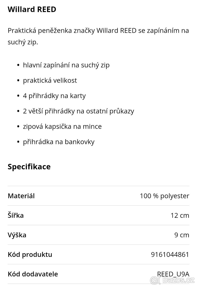 Peněženka WILLARD - 3