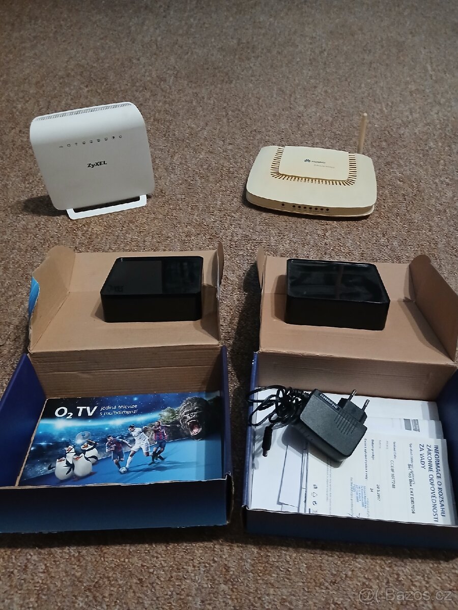 O2 Set-top box s routry - 3