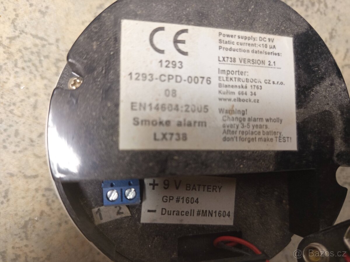 Protipožární čídla - 3