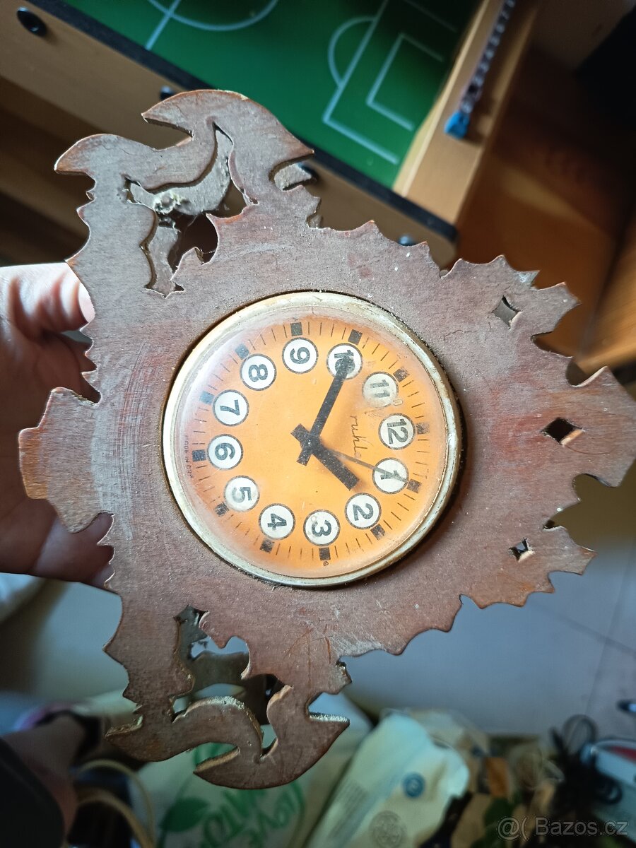 Hodiny dřevo - 3