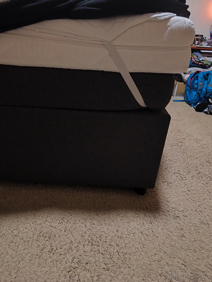 Boxspring Manželská postel - 3