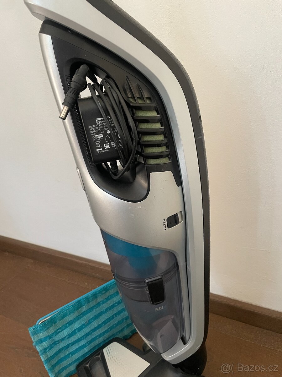 Philips FC6408/01 PowerPro Aqua 3v1 bezdrátový tyčový vysava - 3
