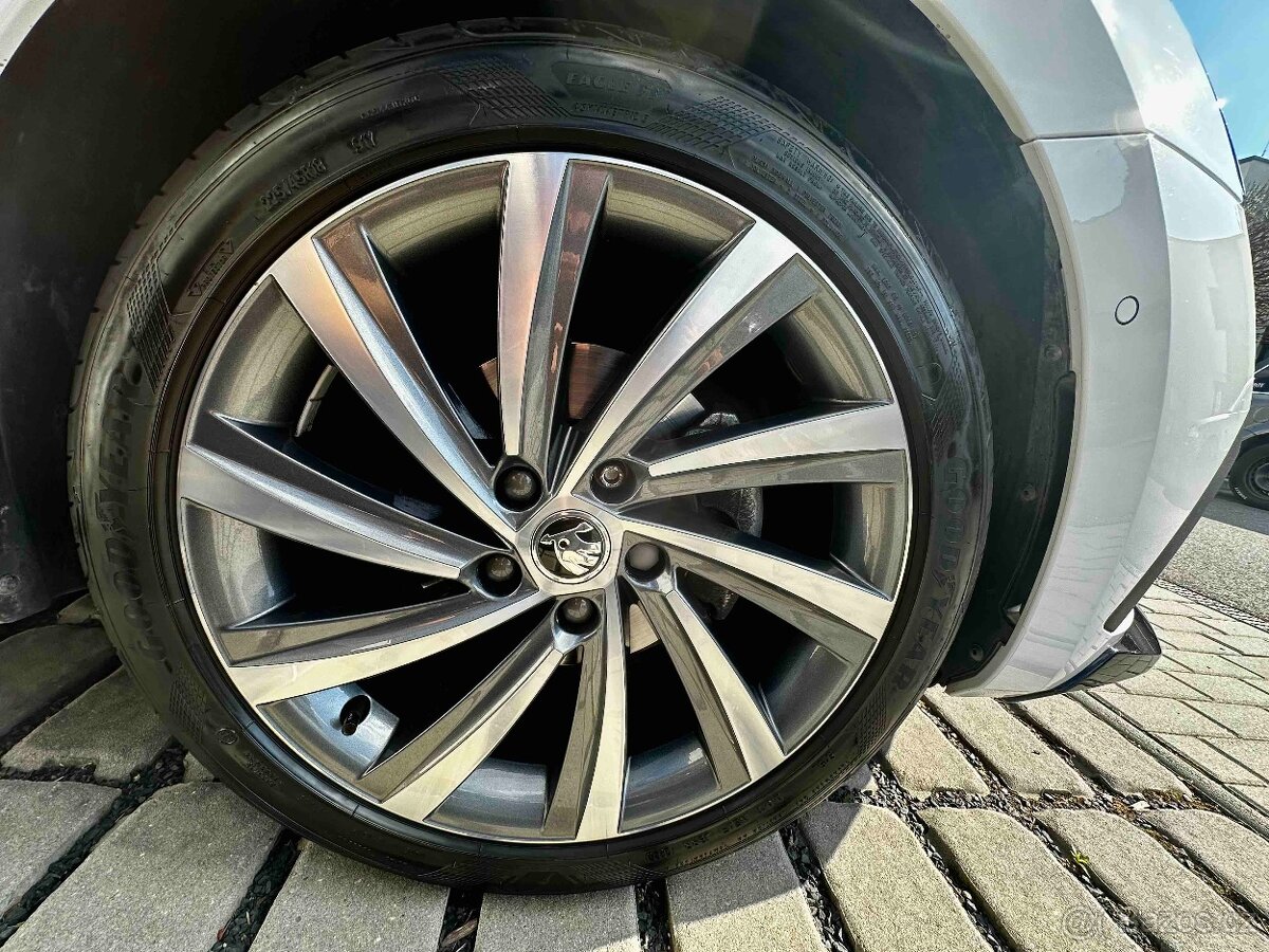 ALU kola,sada, originál Škoda PERSEUS,225/45 R18,5x112 - 3